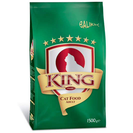 King Plus Adult Cat food Fish 1.5 kg