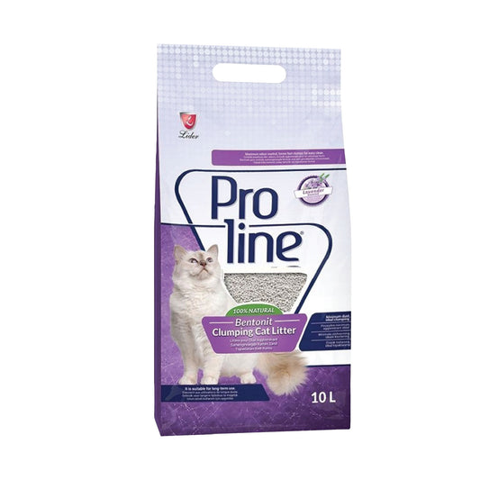 Proline Bentonite Clumping Cat Litter 10L Lavender