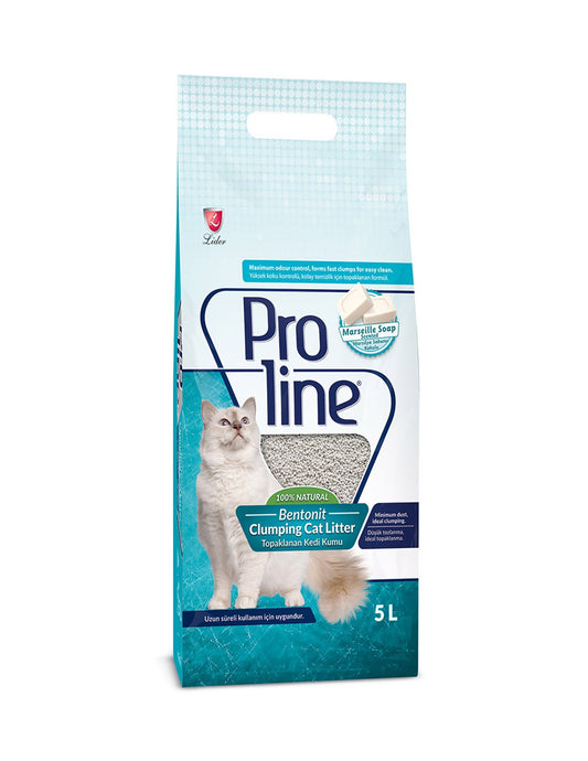 Proline Bentonite Clumping Cat Litter 5L Aloe Vera