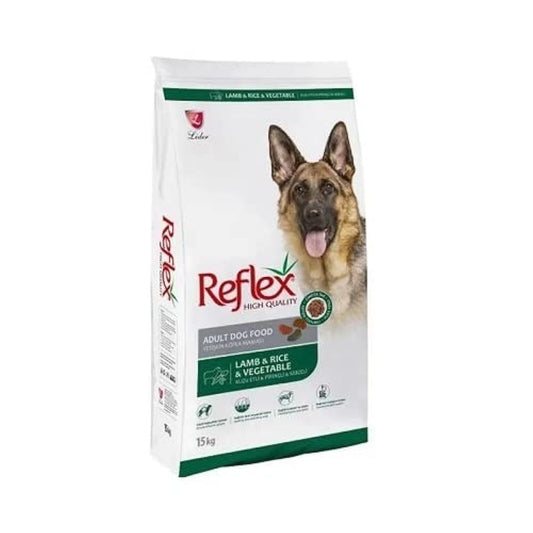 Reflex Adult Dog food Lamb, Rice & Veg. 15 kg
